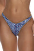 Luli Fama Americana Vibes Luxe Stitch High Leg Brazilian Bottom